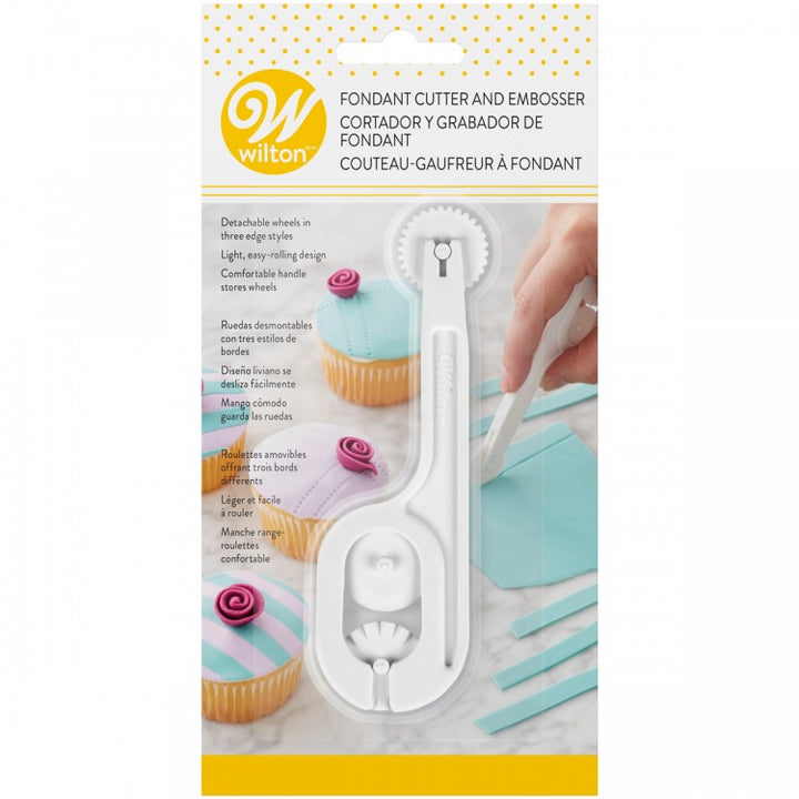 Wilton Cutter Embosser Fondant Tool