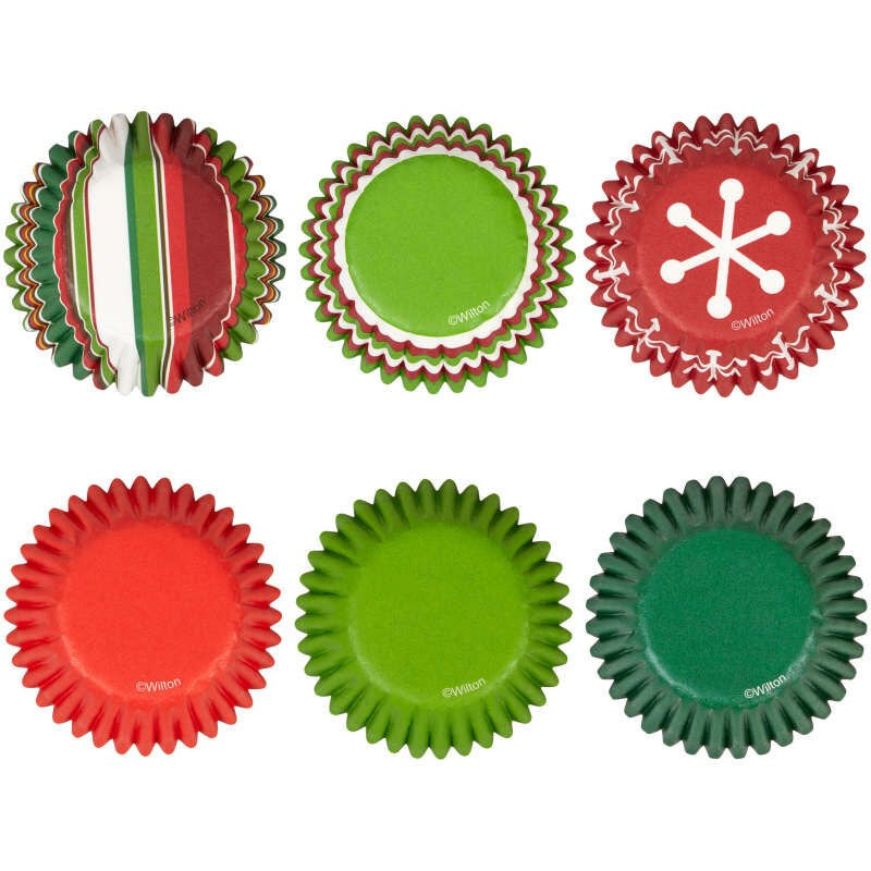 Wilton Mini Holiday Baking Cups 150ct