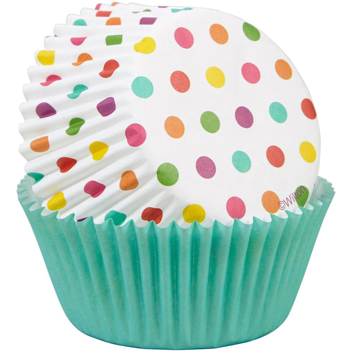 Wilton Std Cups Pop Of Colour 75ct