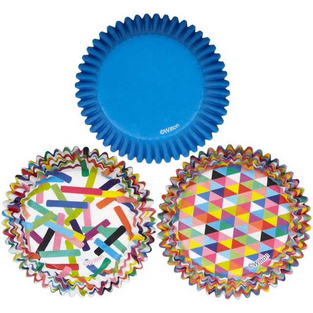 Wilton Std Cup Mixed Brights 75ct