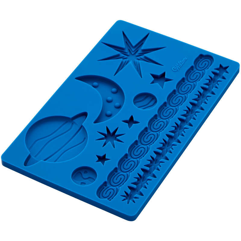 Wilton Silicone Fondant Gumpaste Mould Space