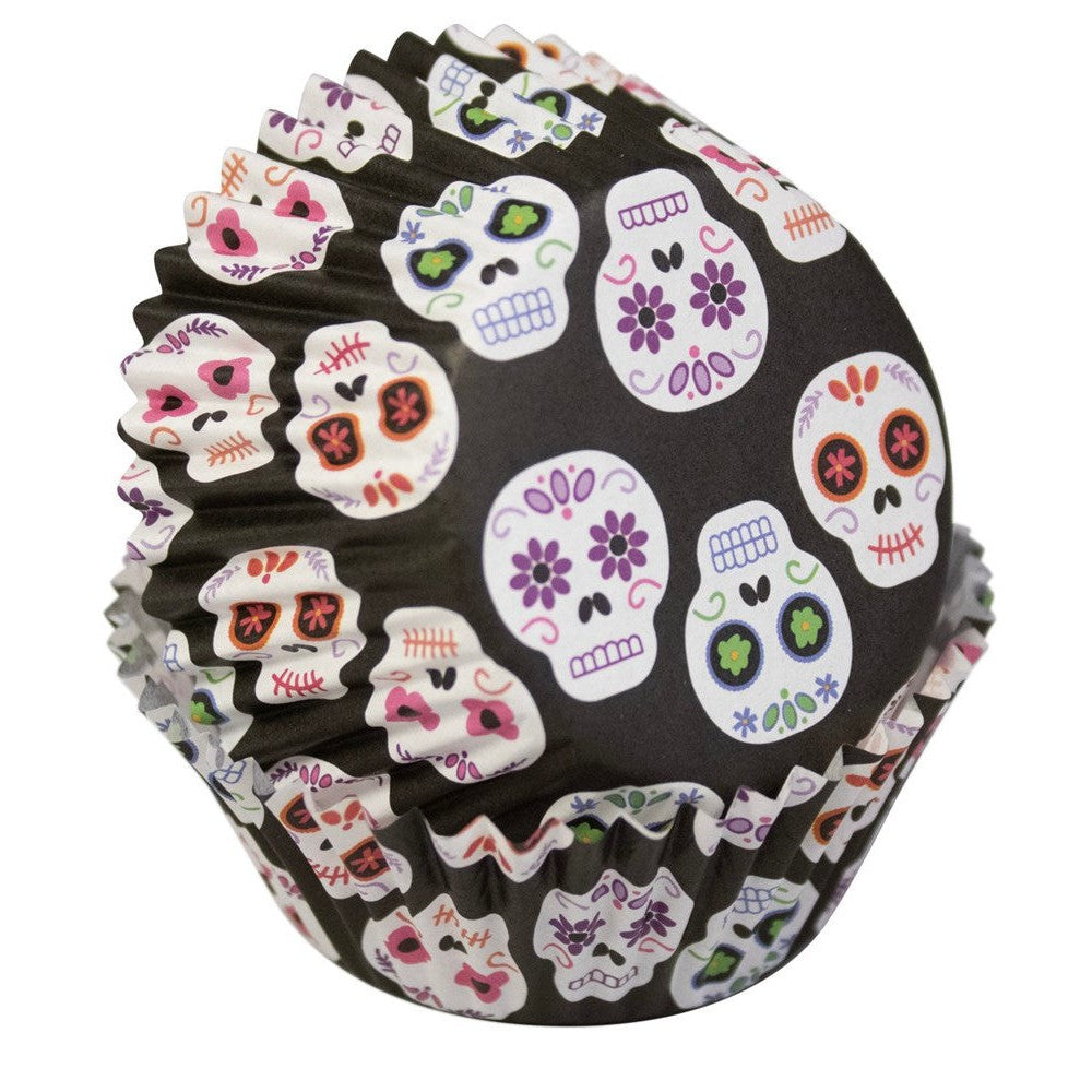 Wilton Std Baking Cups Day of the Dead 24ct