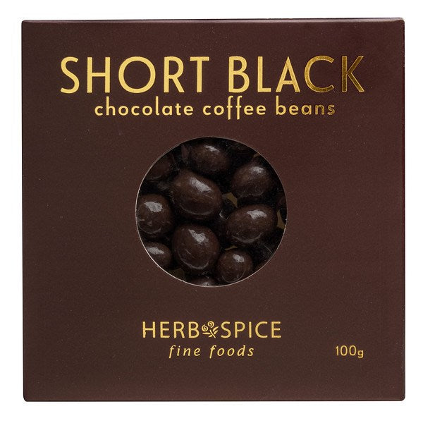 Chocolate Coffee Beans – Short Black Box 100g