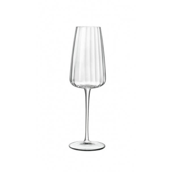 Luigi Bormioli Optica Glasses Sparkling Wine Set of 4