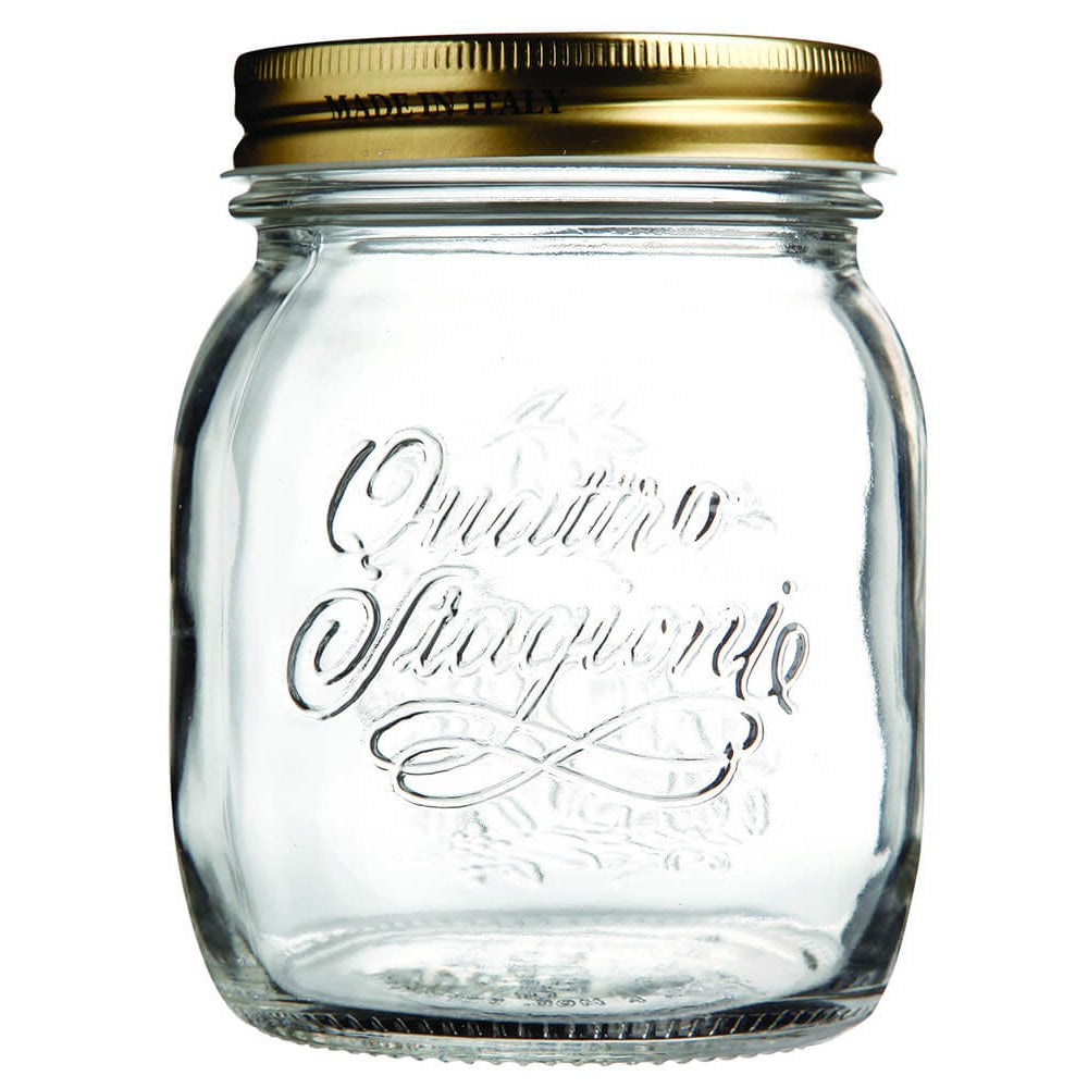 Quattro Stagioni Wide Mouth Jars Pack of 12