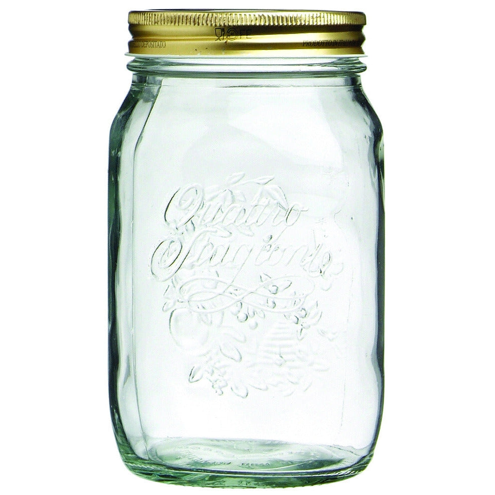 Quattro Stagioni Wide Mouth Jars Pack of 6