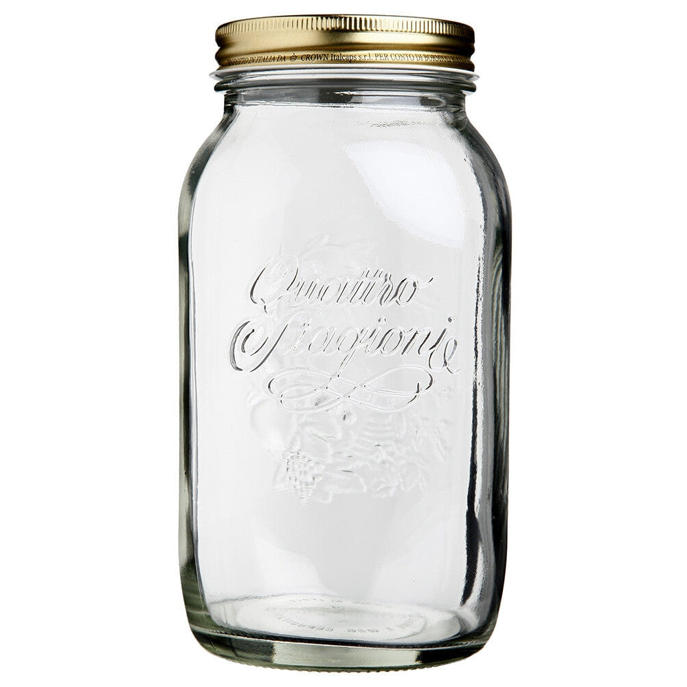 Quattro Stagioni Wide Mouth Jars Pack of 6