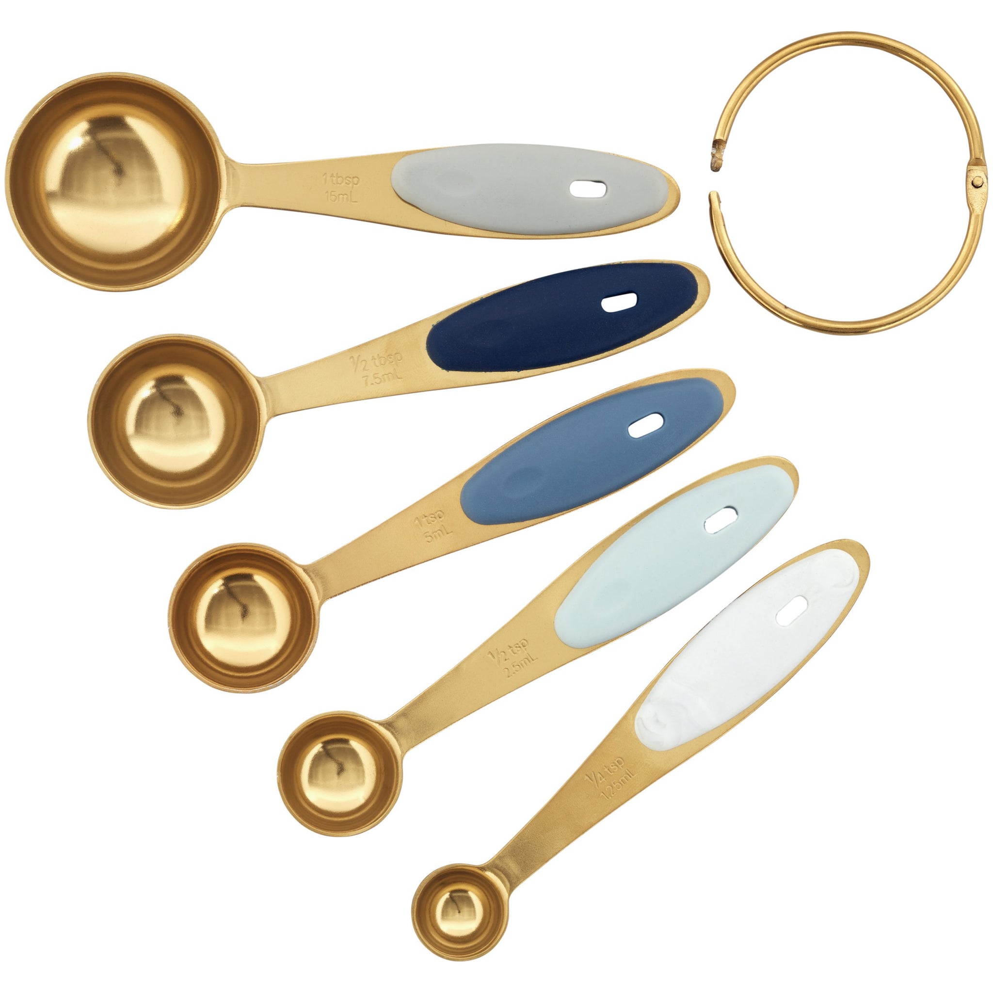 Wilton Gold Measuring Spoons 5pc