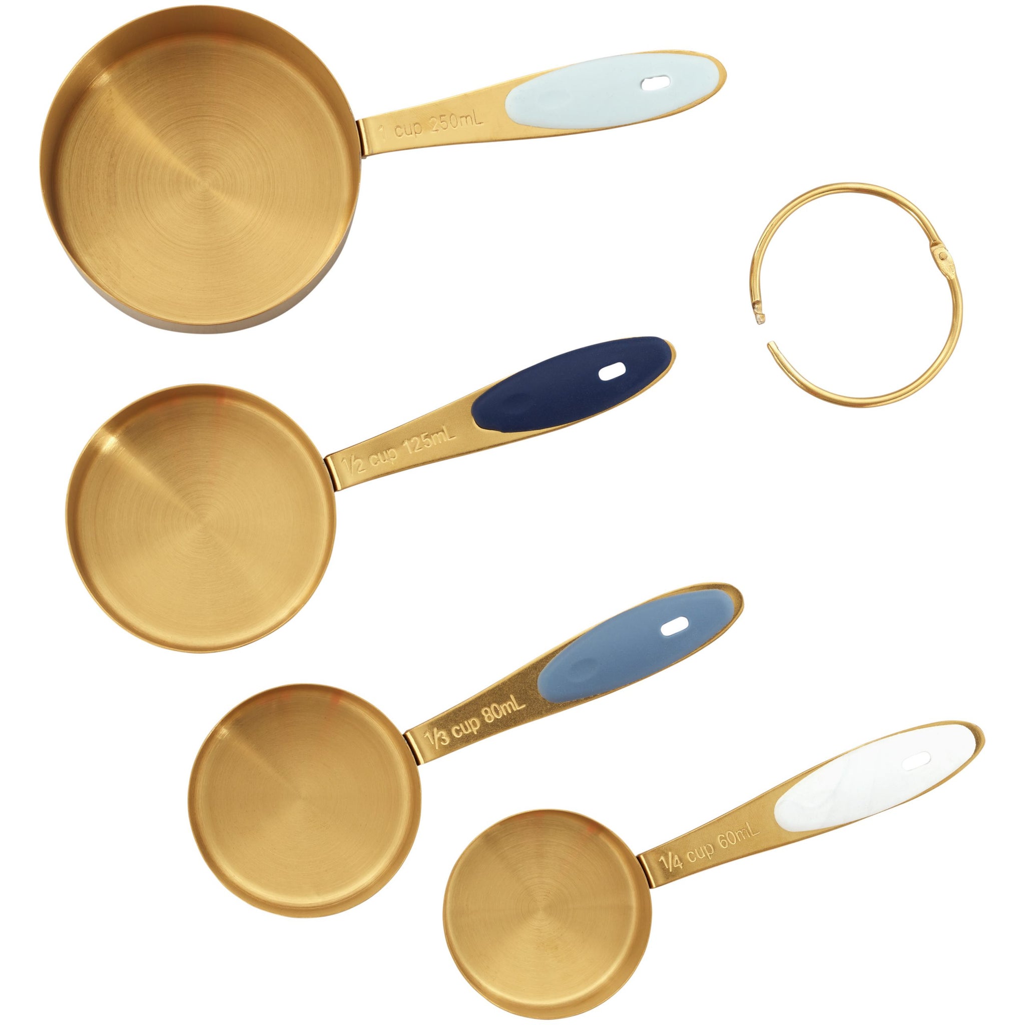 Wilton Gold Measuring Cups 4pc