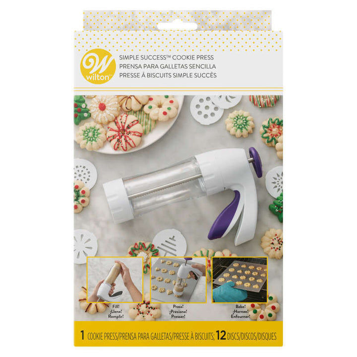 Wilton Simple Success Cookie Press