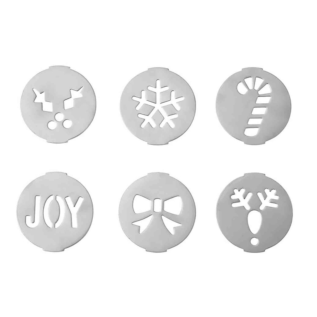 Wilton Christmas Disc Set for Cookie Press