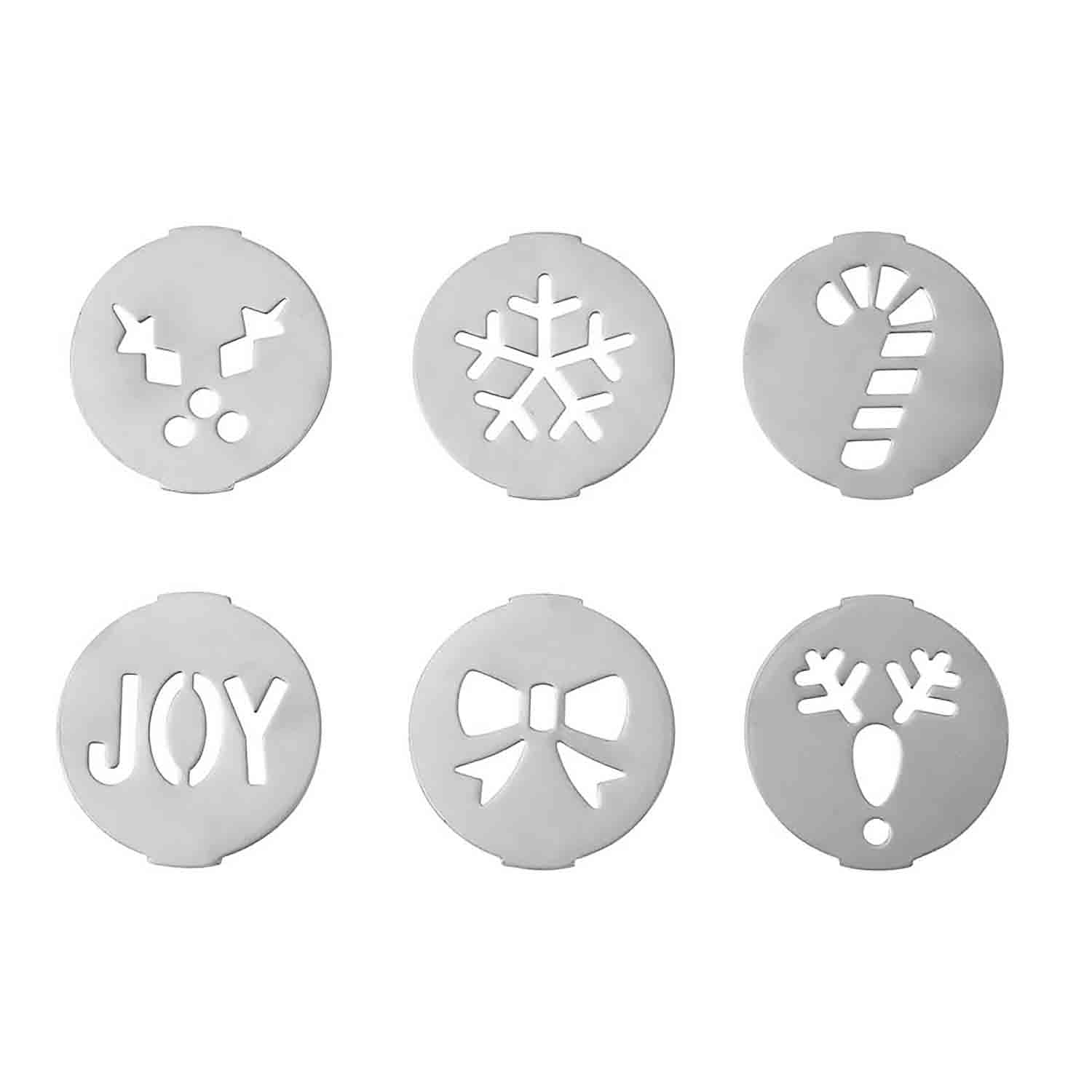 Wilton Christmas Disc Set for Cookie Press