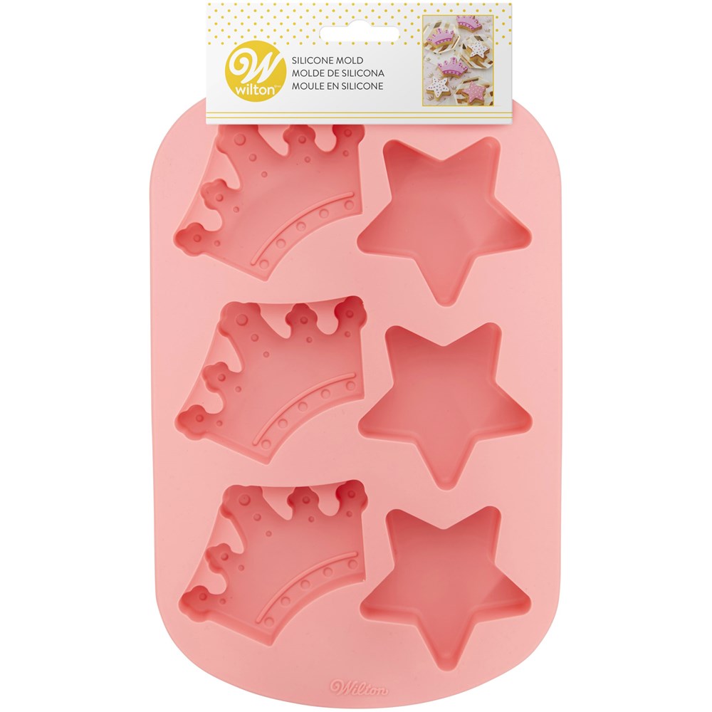Wilton Star and Crown Silicone Treat Mould