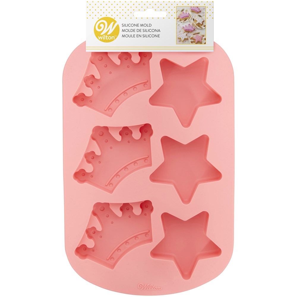 Wilton Star and Crown Silicone Treat Mould