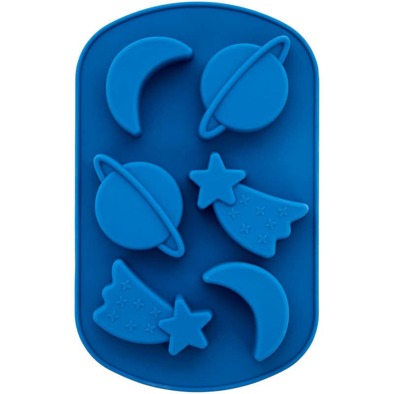 Wilton Shooting Star, Planet and Moon Treat Mould 6cav