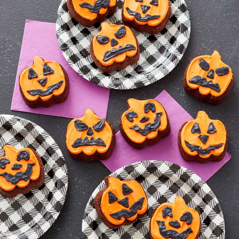 Wilton Silicone Mould- Jack O'Lantern 6 cavity