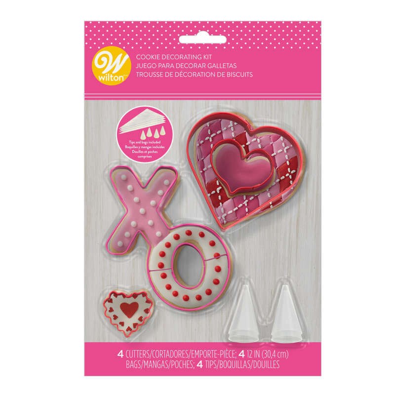 Wilton Valentines Cookie Decorating Kit 12ct