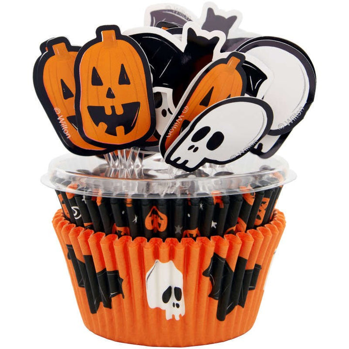 Wilton Halloween Icons Cupcake Kit 72ct
