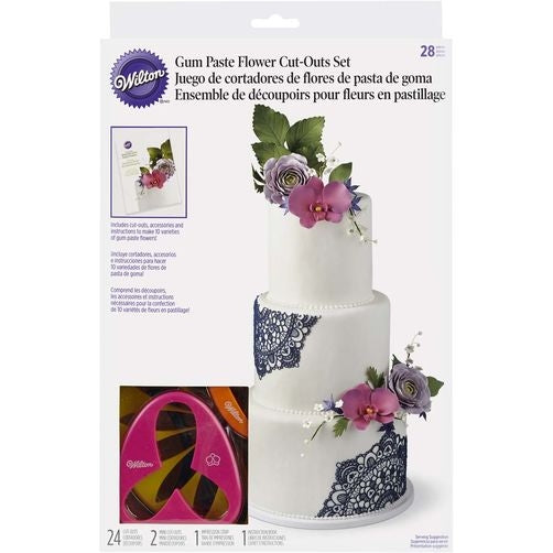 Wilton Gum Paste Flower Cut Out Set
