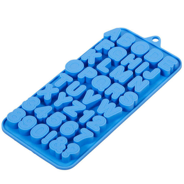 Wilton Silicone Candy Mould -Letters & Numbers