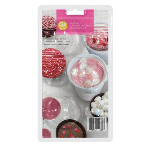 Wilton Valentines Hot Chocolate Bomb Mould 2pc