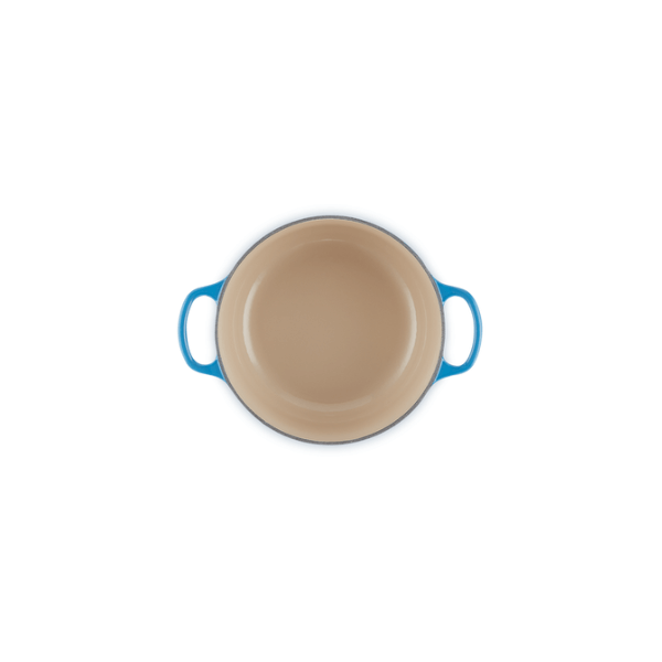 Le Creuset Signature Round Casserole Azure Blue