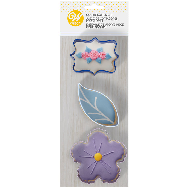 Wilton Floral Cookie Cutter Set 3pc