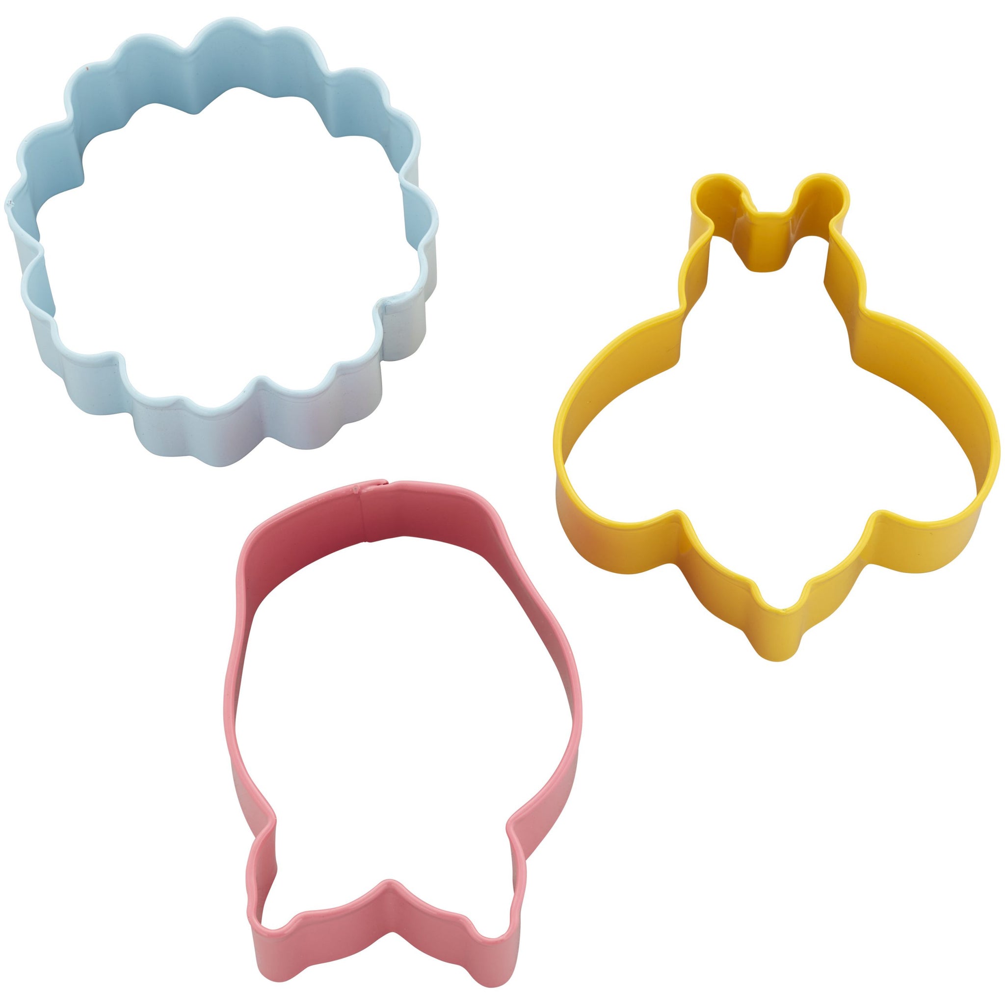 Wilton Flowers and Bee Cookie Cutter Set 3pc