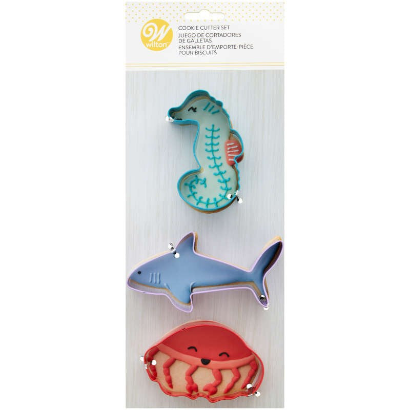 Wilton Under the Sea Cutter Set 3pc