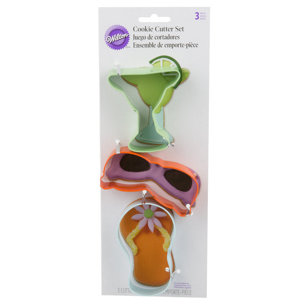 Wilton Summer Cookie Cutter Set 3pc