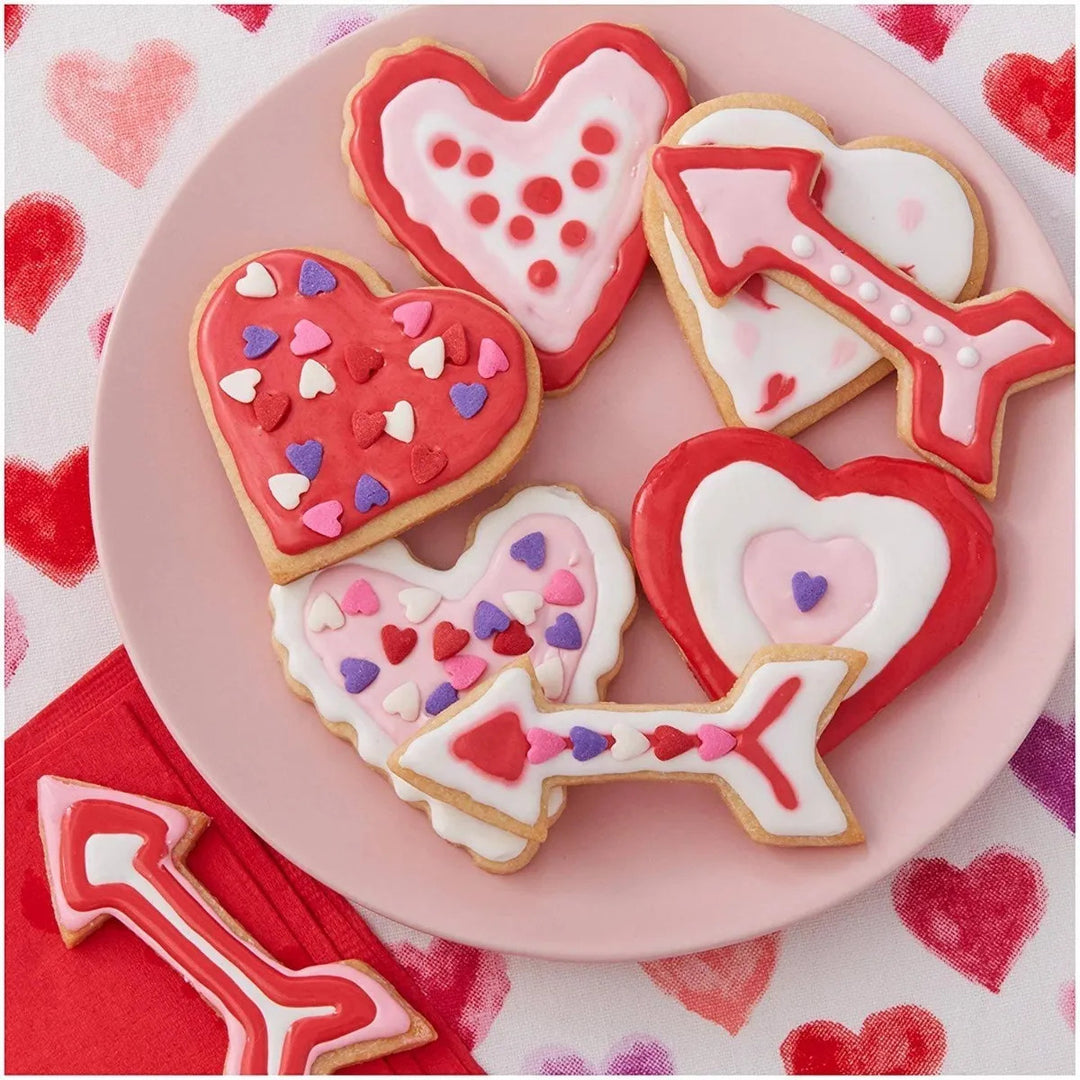 Wilton Cookie Cutter Valentine 3pc Set