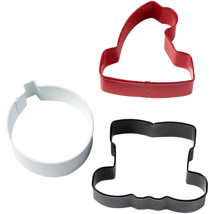 Wilton Cookie Cutter Set 3pce Christmas Santa Boots