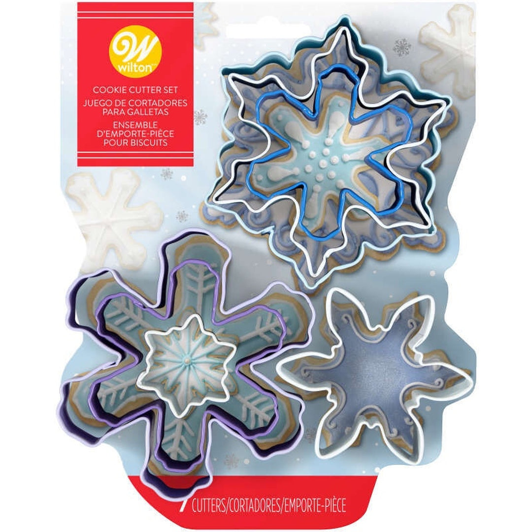 Wilton Snowflake Cookie Cutter Set 7pc