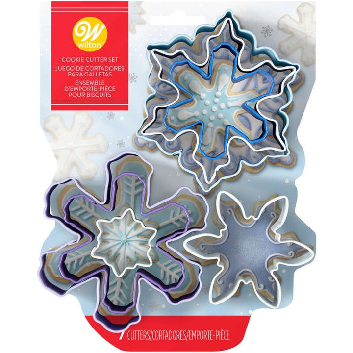 Wilton Snowflake Cookie Cutter Set 7pc