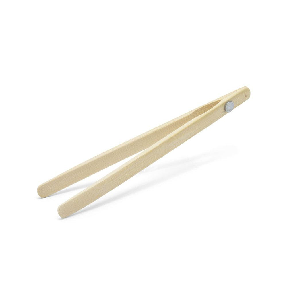 Bamboo Toast Tongs w/Magnet 20cm