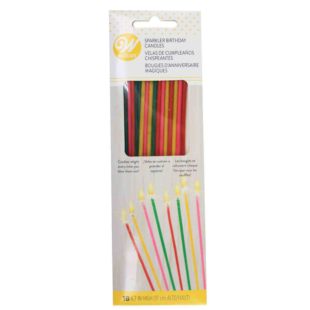 Wilton "Trick" Sparkler Candles