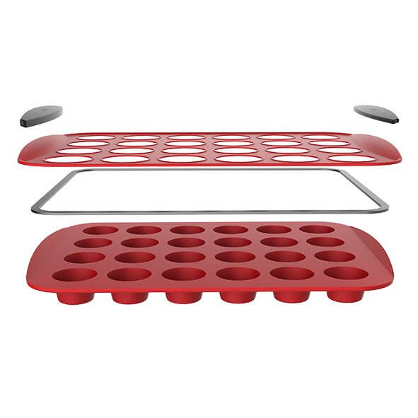 D-Line Silicone Mini Muffin Pan 24cup