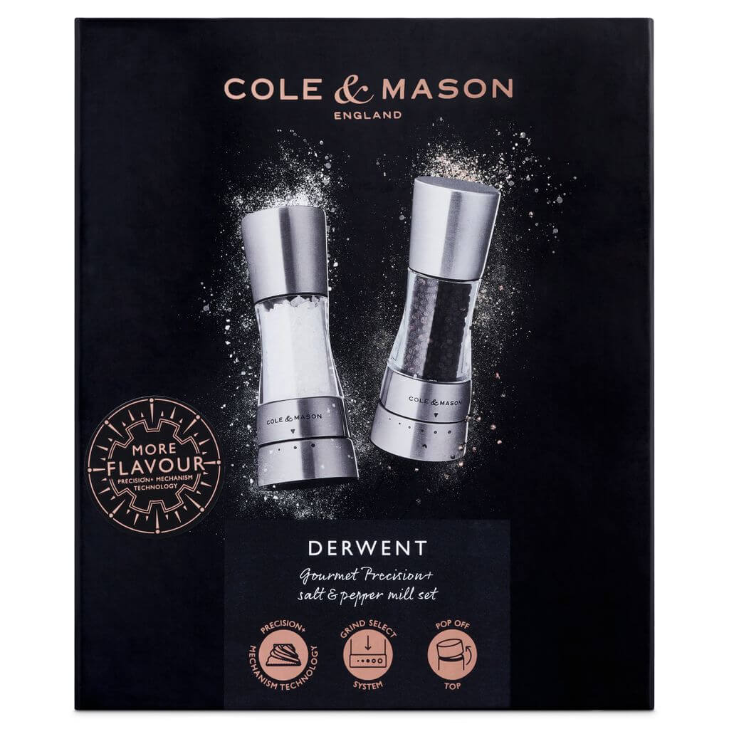Cole & Mason Derwent S/S Mini Mill Set
