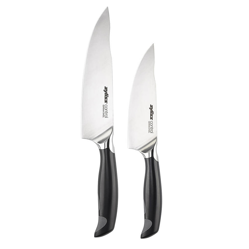 Zyliss Control Chef's Knife Set 2pc 16.5 & 20cm Chef's