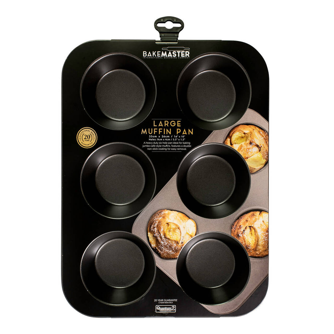 Bakemaster Jumbo Muffin Pan 6cup