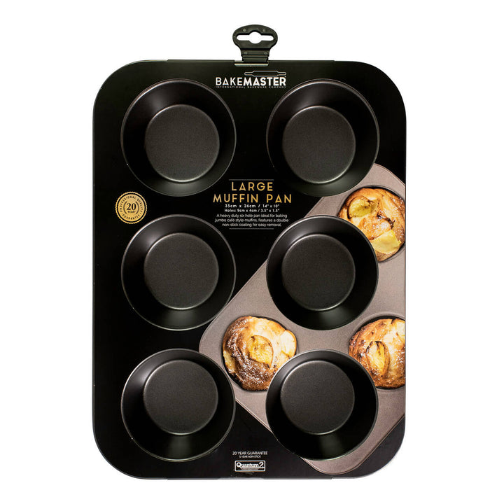 Bakemaster Jumbo Muffin Pan 6cup