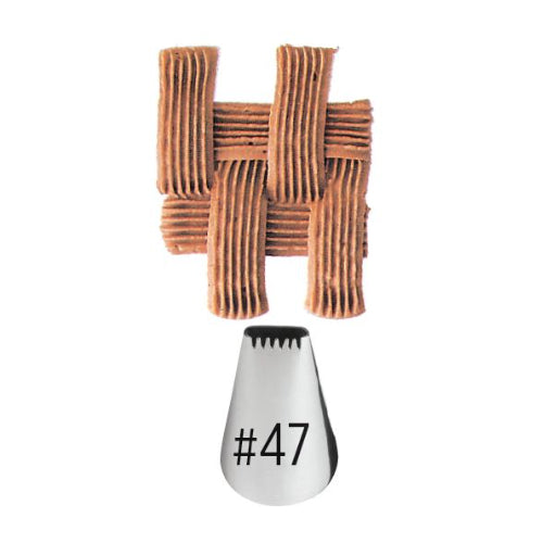 Wilton Basketweave Tips