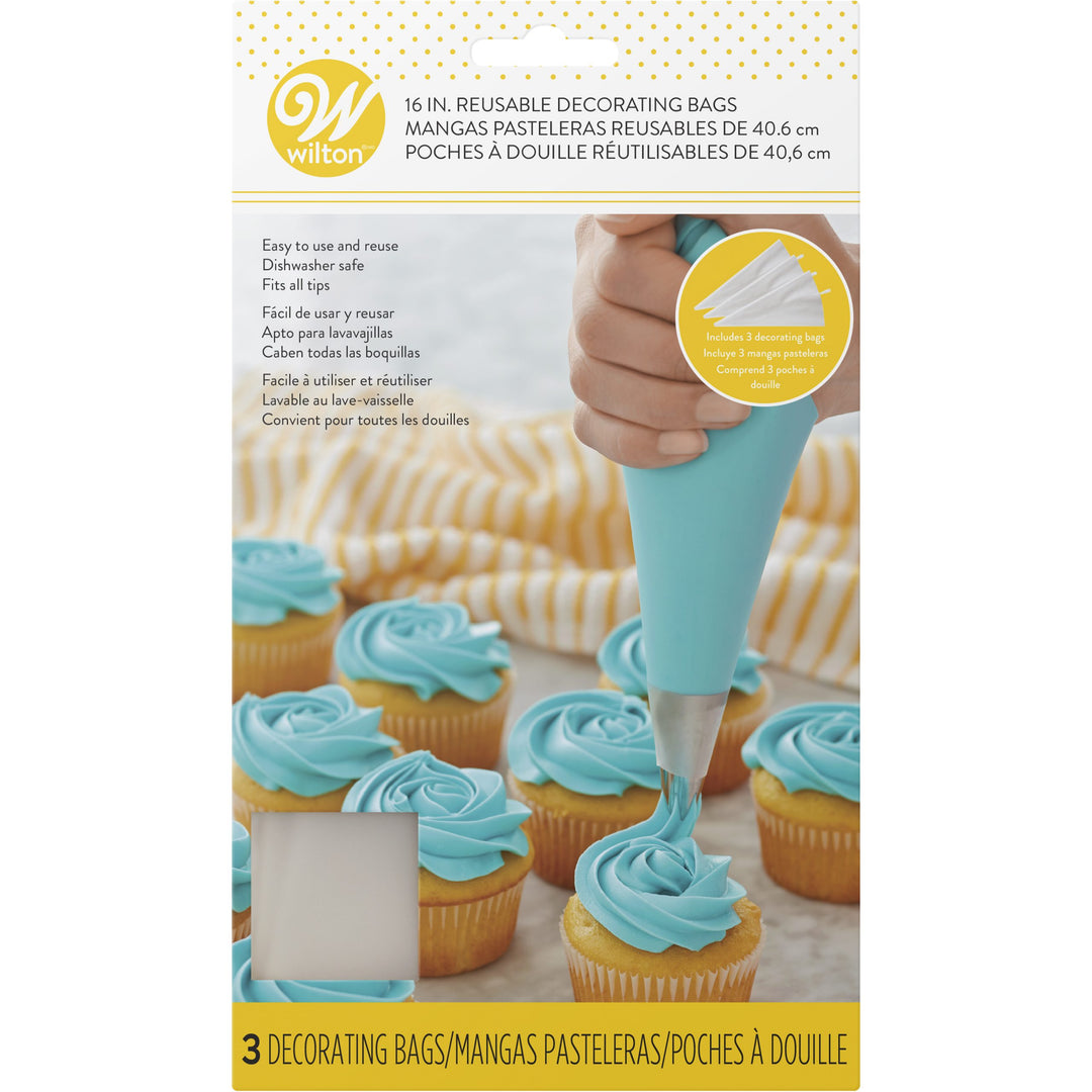 Wilton Reusable Decorating Bags 3ct