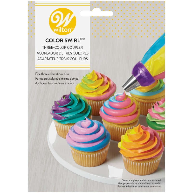 Wilton Colour Swirl Coupler