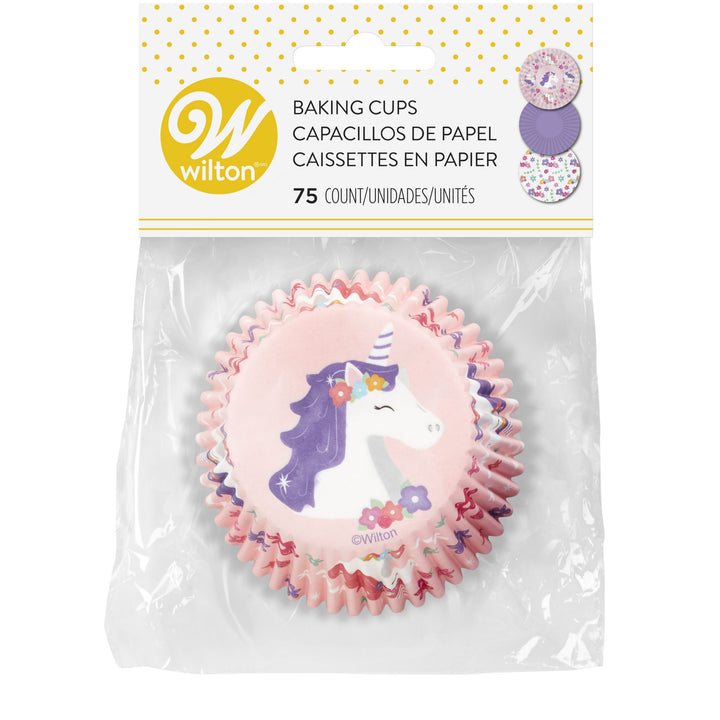 Wilton Unicorn Baking Cups 75ct