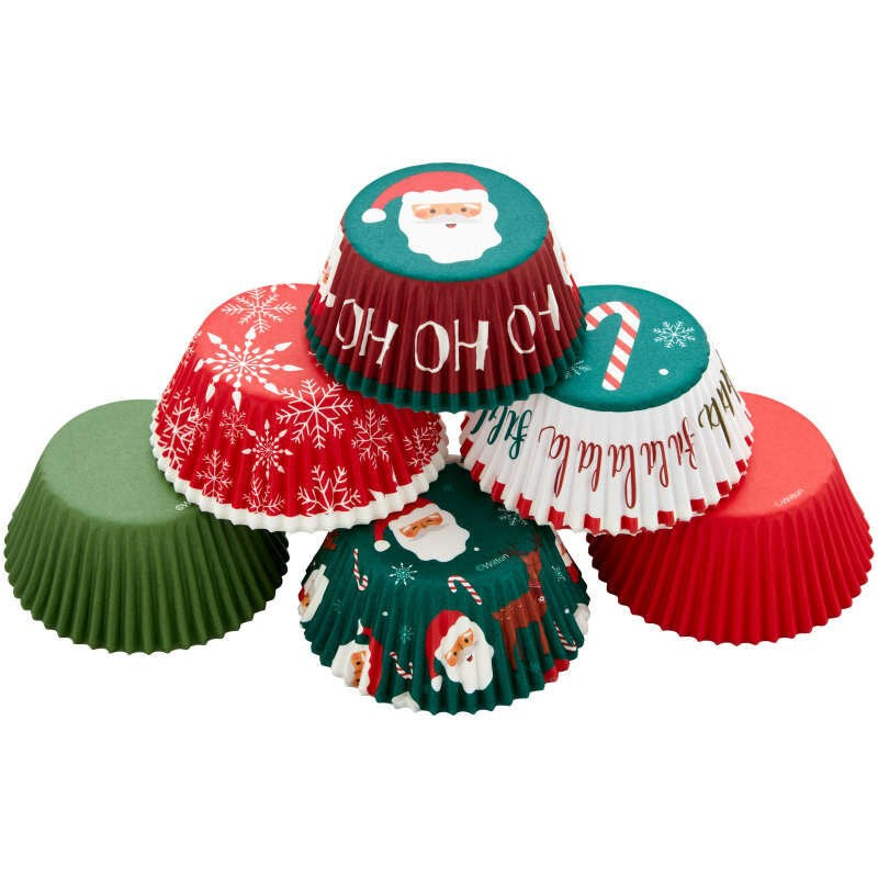 Wilton Ho Ho Ho Christmas Baking Cups 150ct