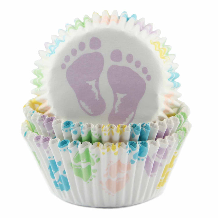 Wilton Standard Baking Cups Baby Feet