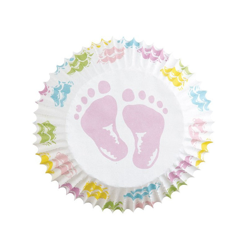 Wilton Standard Baking Cups Baby Feet