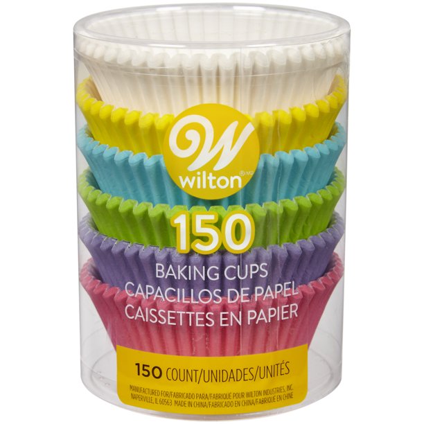 Wilton Standard Baking Cups Pastel 150ct