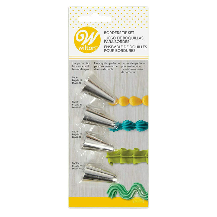Wilton Borders Tip Set